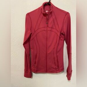 🧘‍♀️ Lululemon Full Zip Athletic Jacket | Thumbholes | Pink / Coral